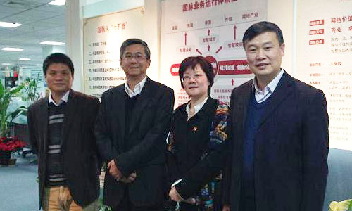 IBM全球主机技术研究院院长傅毓勤拜访游艇会·yth(中国大陆)最新官方总部