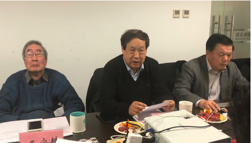 专家从左至右：王安耕、汪玉凯、周德铭