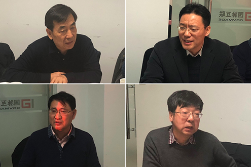 专家：兰惠（左上）、单志广（右上）、穆勇（左下）、唐建平（右下）